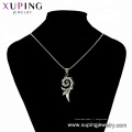 33534 xuping Simple design mode en acier inoxydable bijoux noir pistolet couleur cool pendentif